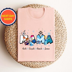 Personalization Disney Mama Sweatshirt and Hoodie