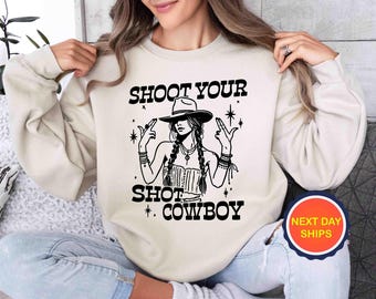 Hold Your Horses Sweatshirt or Hoodie, Cowgirl Sweatshirt, Rodeo Sweatshirt, Funny Cowboy Sweatshirt, Country Sweatshirt, Western Sweatshirt