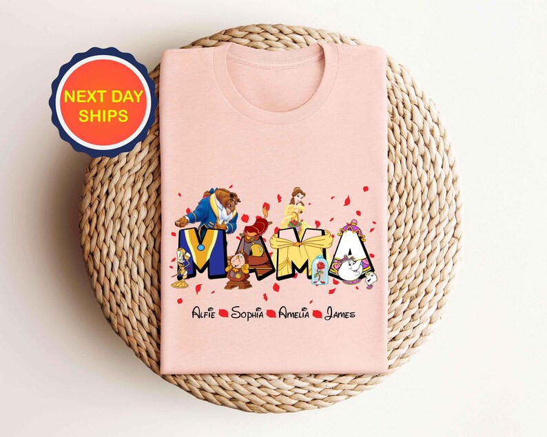 Personalization Beauty And The Beast Sweatshirt or Hoodie