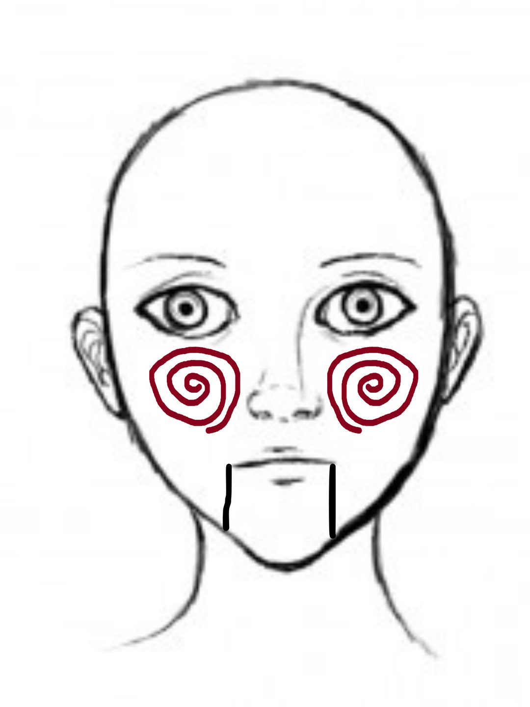 Jigsaw Face Temporary Tattoos Etsy