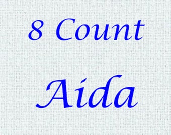 ZWEIGART Cross Stitch Fabric 8 Count Aida by the Yard