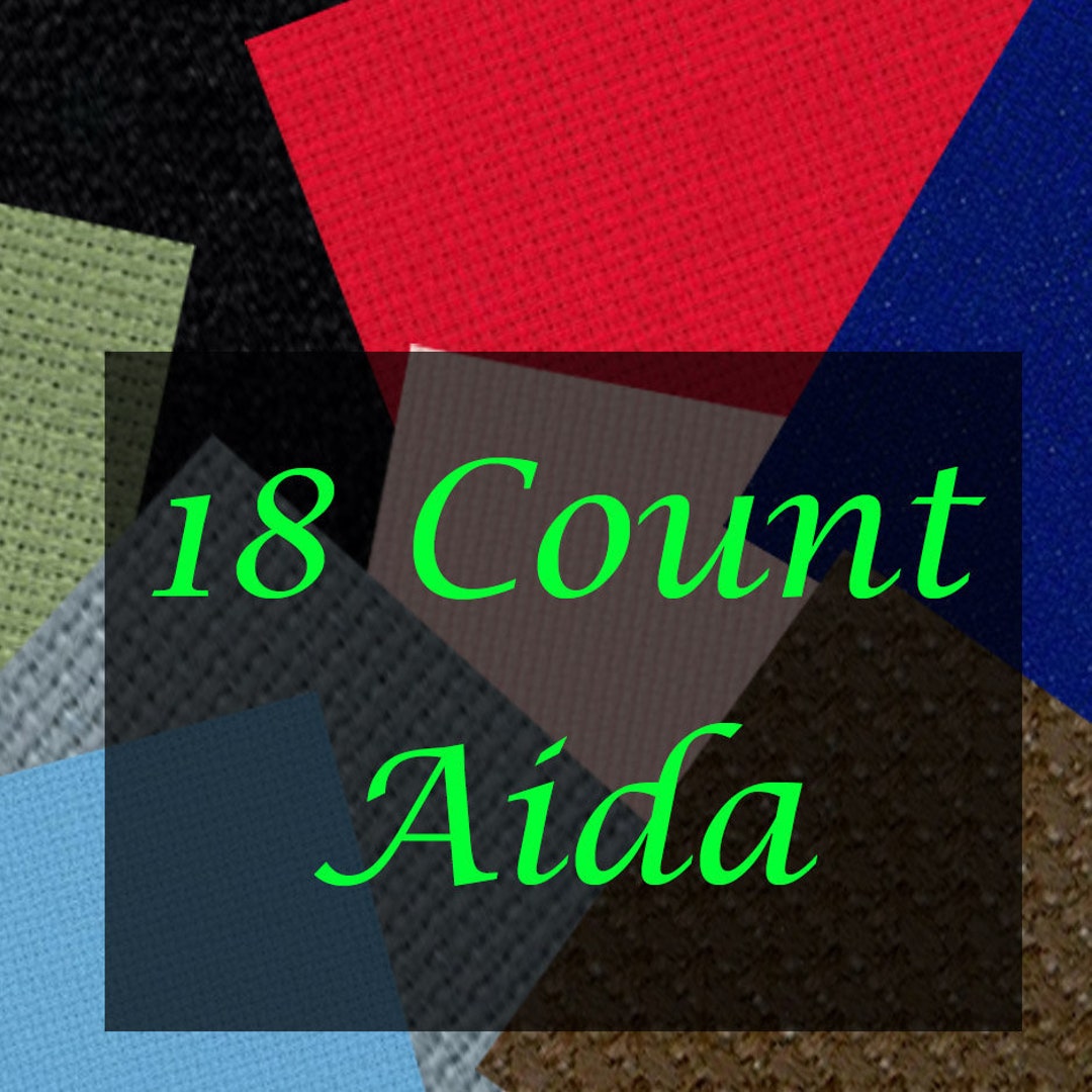 ZWEIGART Cross Stitch Fabric 14 Count AIDA by the Bolt in Fat Quarters, Fat  Halfs, or Full Yards in Many Beautiful Colors 