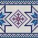 Counted Cross Stitch Patterns Three Bookmarks Geometric - Etsy Canada