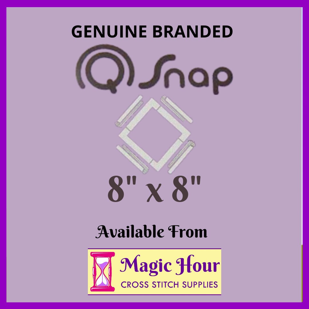 Q Snap Needlework Frames / 6x6 / 8x8 / Spare Pair/ Extension Piece/ Cross  Stitch / Embroidery 
