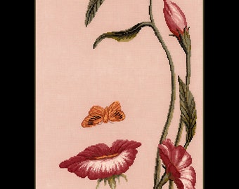 Mouth of the Flower Counted Cross Stitch Pattern by Octavio Ocampo from Stitching Studio