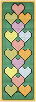 Counted Cross Stitch Patterns Three Bookmarks - Etsy Canada