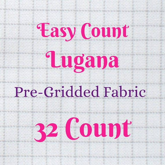 Easy Count Aida Cloth 14 Count Pre-Gridded Cross Stitch Fabric - Magic Hour  Needlecrafts