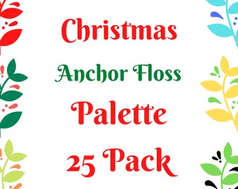 Anchor Colour Palette- Christmas - LIMITED QUANTITIES