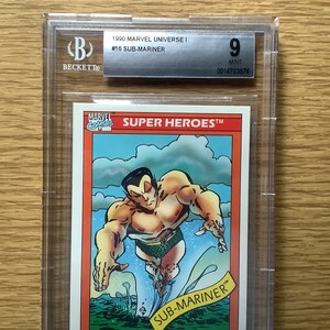 1990 Impel Sub-mariner trading card