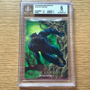 1992 Skybox Black Panther Trading Card - Etsy