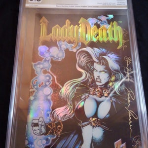 Chaos Comics Lady Death II: Between Heaven & Hell #1 Signed Pulido, Hughes, Jensen