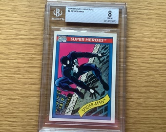 1990 Impel Spider-Man trading card