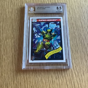 holographic wolverine card Marvel Univ Ser 1 #MH4 Collectible Card from Stronghold Collectibles main image 1