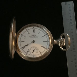 Antique AWC Waltman pocket watch