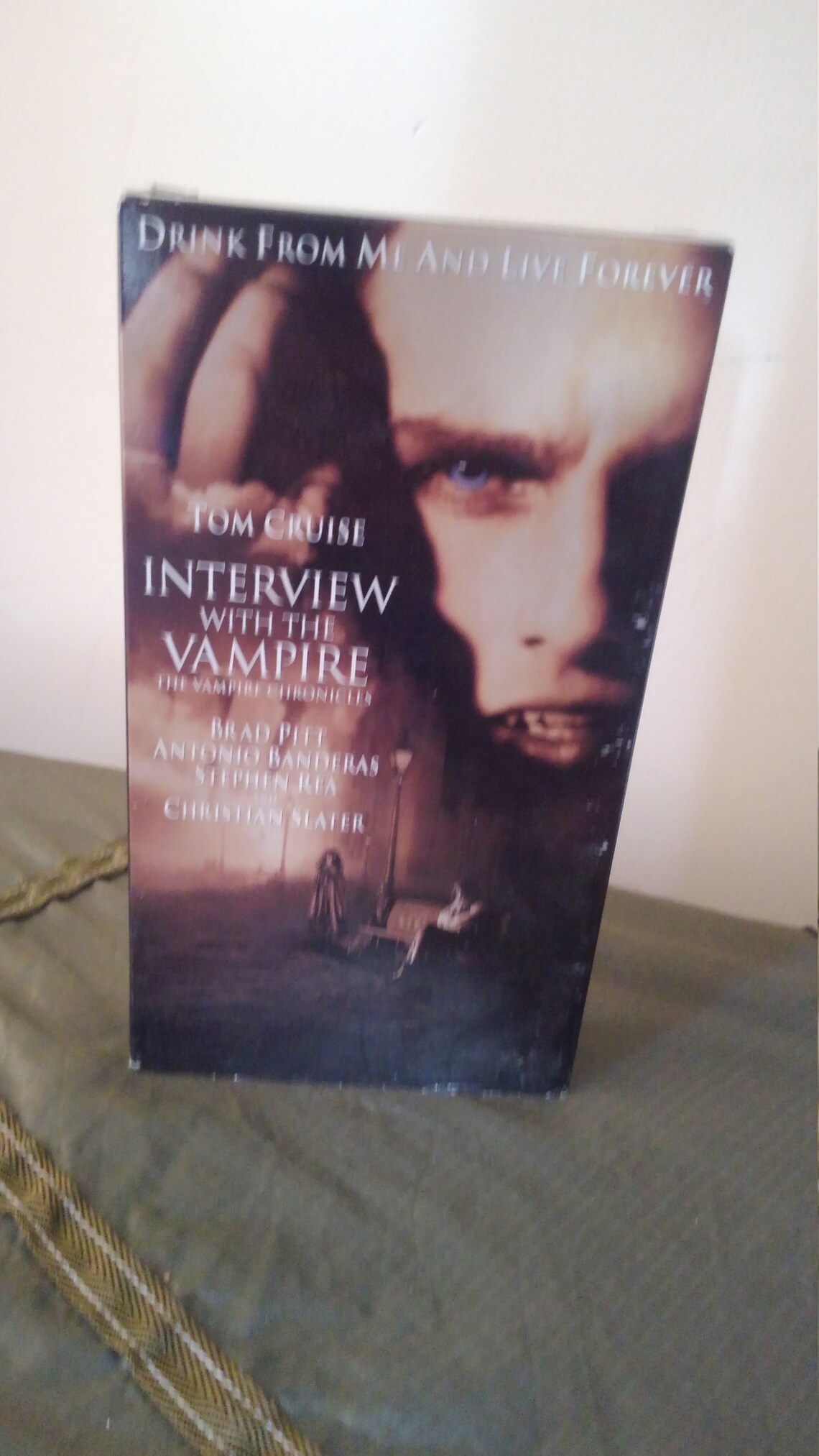 Vintage VHS Tape Interview With a Vampire Etsy