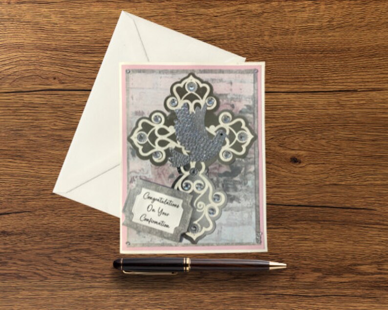 Confirmation Card for Her Handmade Unique Keepsake Reminder of the