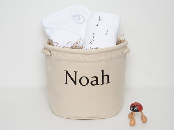 personalised baby basket