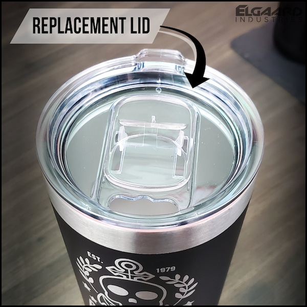 PREMIUM SLIDER LID for 10oz 12oz 15oz 16oz 20oz 30oz Insulated Stainless Steel Tumbler Cup Mug | Slider Lid