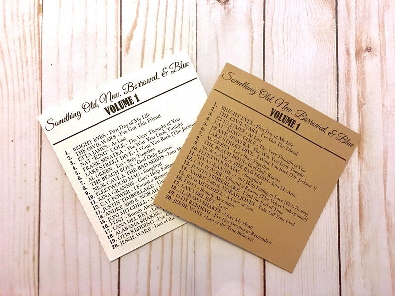 Cd Sleeve Wedding Favors Gifts CD Personalized Envelope Etsy