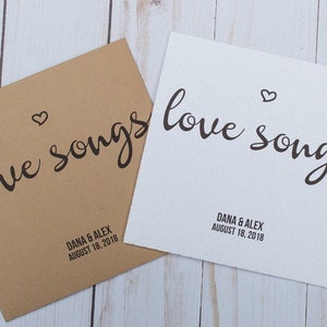 Cd Sleeve Wedding Favors Gifts  CD SlPersonalized Envelope Rustic, Rustic, CD Cover, Album Cover, Kraft Sleeve Wedding Favor
