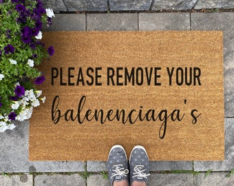please remove your balenciaga's