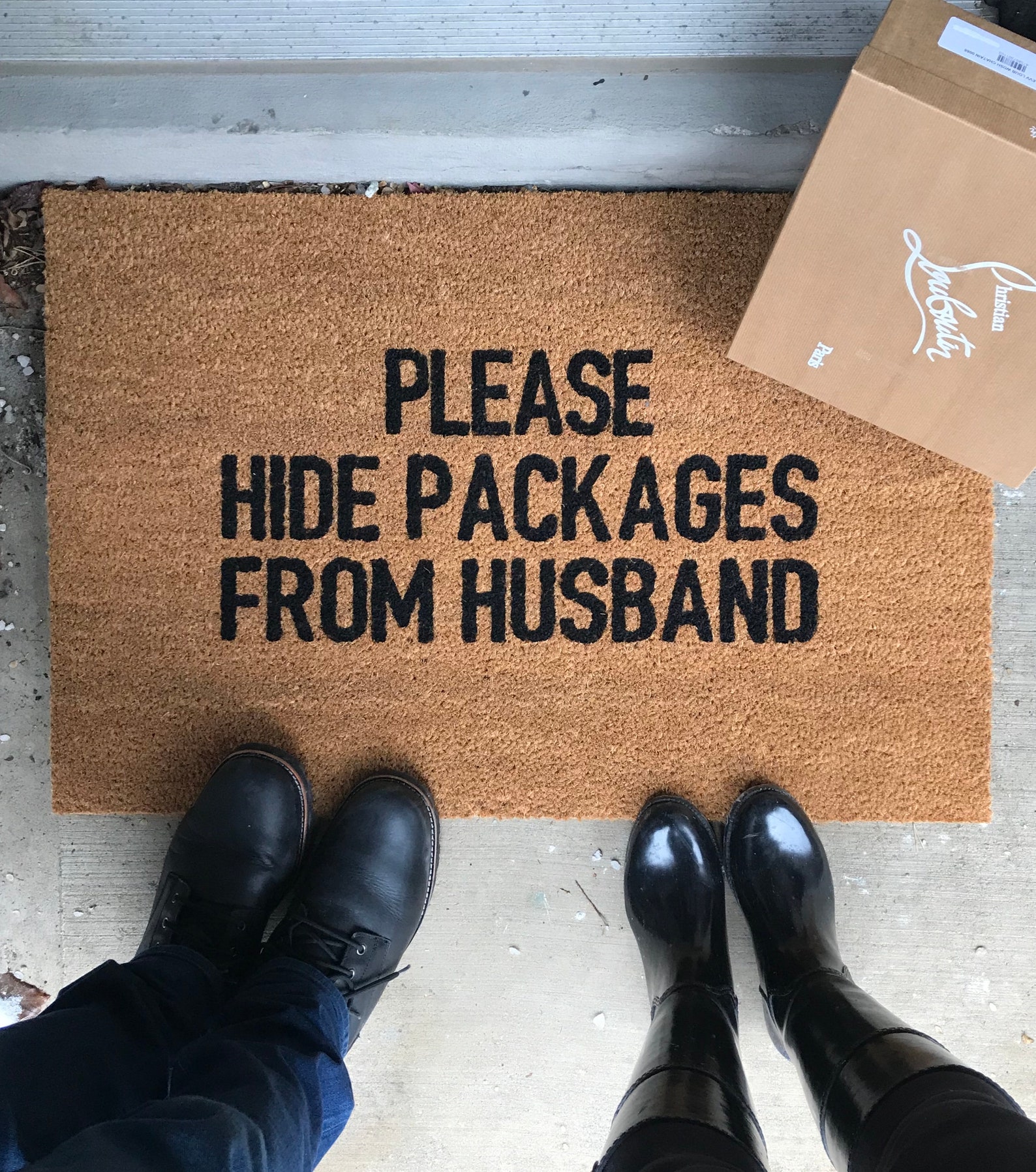 Hidden package. Hidden package