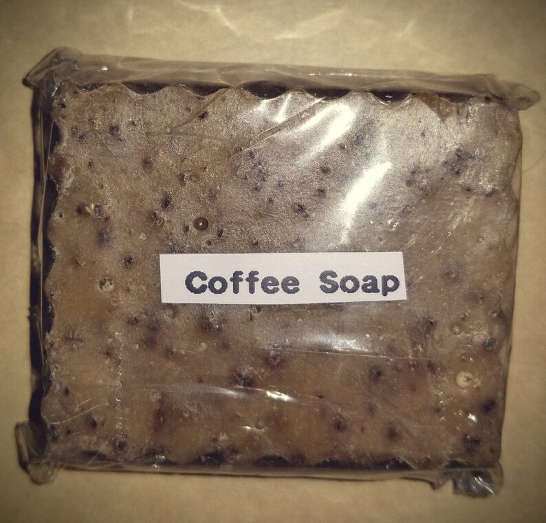 Brewed coffee soap. Exfoliating for those dry months ahead of winter get rid of that extra dry skin. image 2