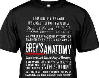 Greys anatomy quotes sweatshirt grey's anatomy greys