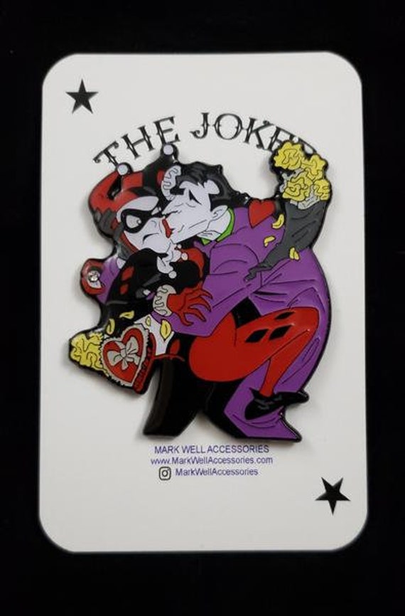 Mad Love Joker Loves Harley Joker And Harley Quinn Enamel Pin