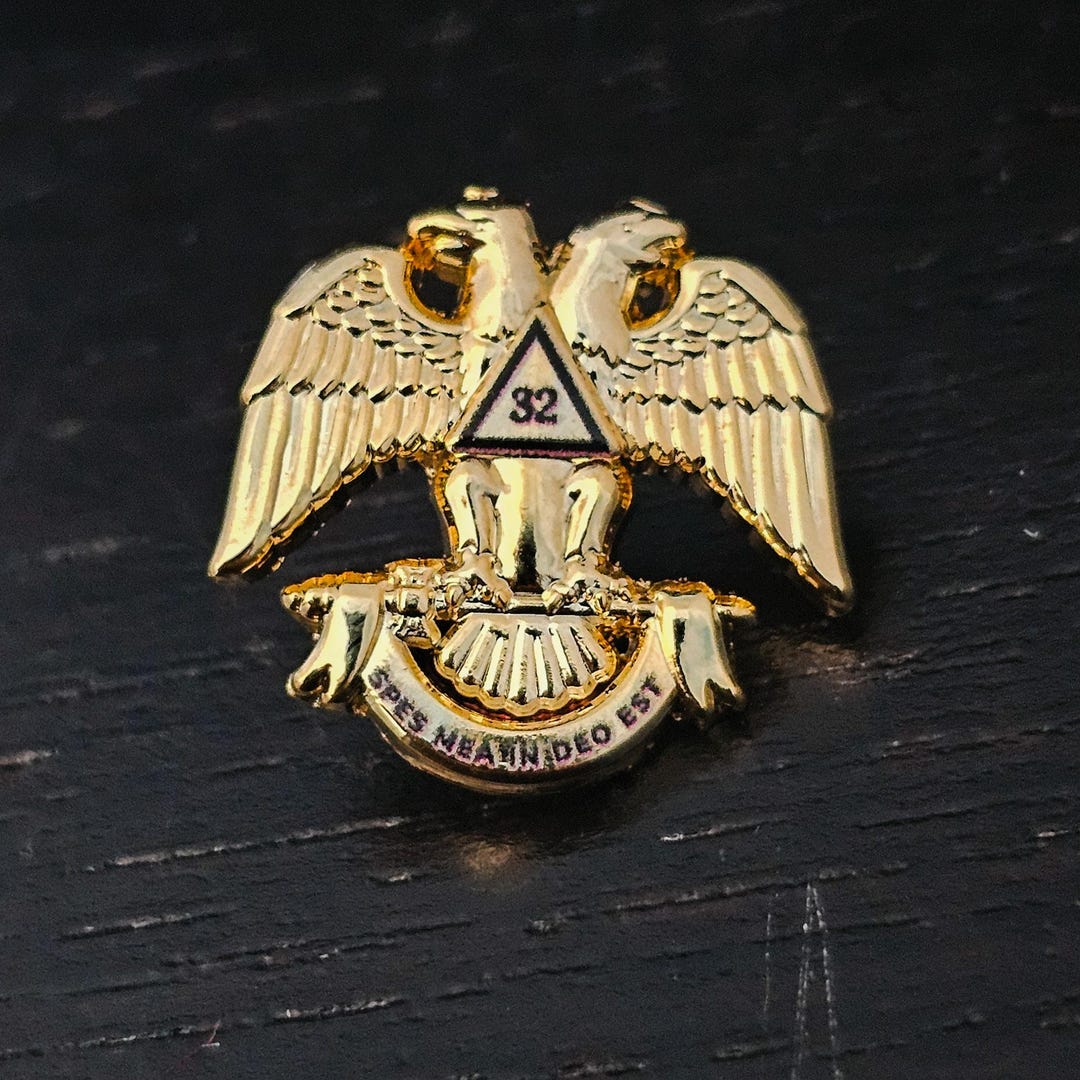Scottish Rite Consistory Lapel Pin - Etsy