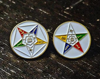 Order of the Eastern Star Lapel Pin