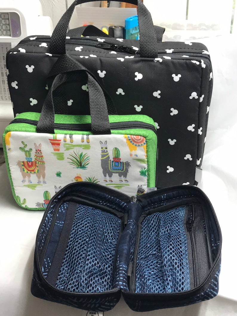 Diabetic Supply Bag, Zippered Supply Tote, 3 Sizes Custom Equipment Case, Diabetes Insulin Tool Pouch, Pancreas Case image 4