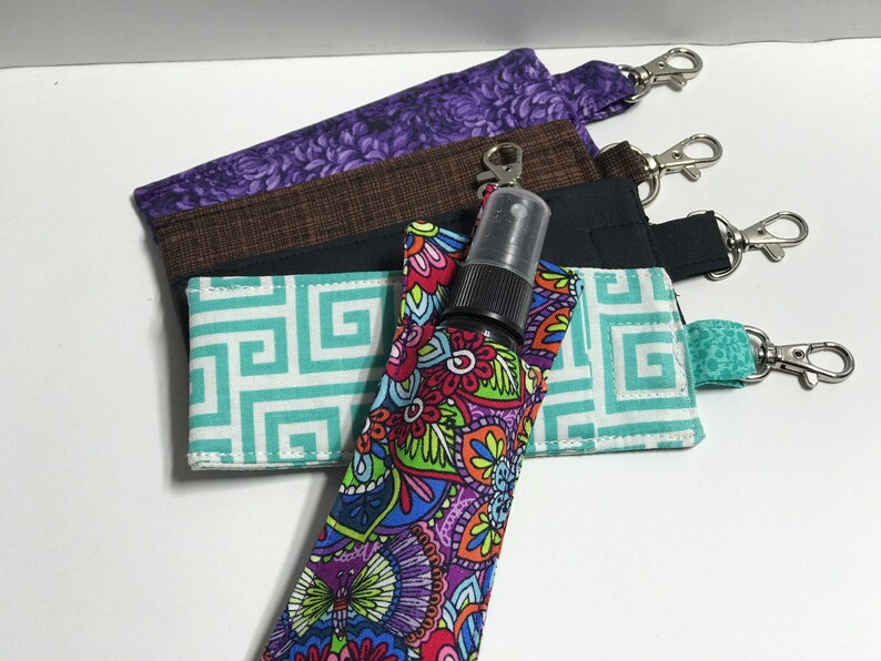 Spray Bottle Bag Handsanitizer Bag Spray Bottle Pouch Clasp Etsy
