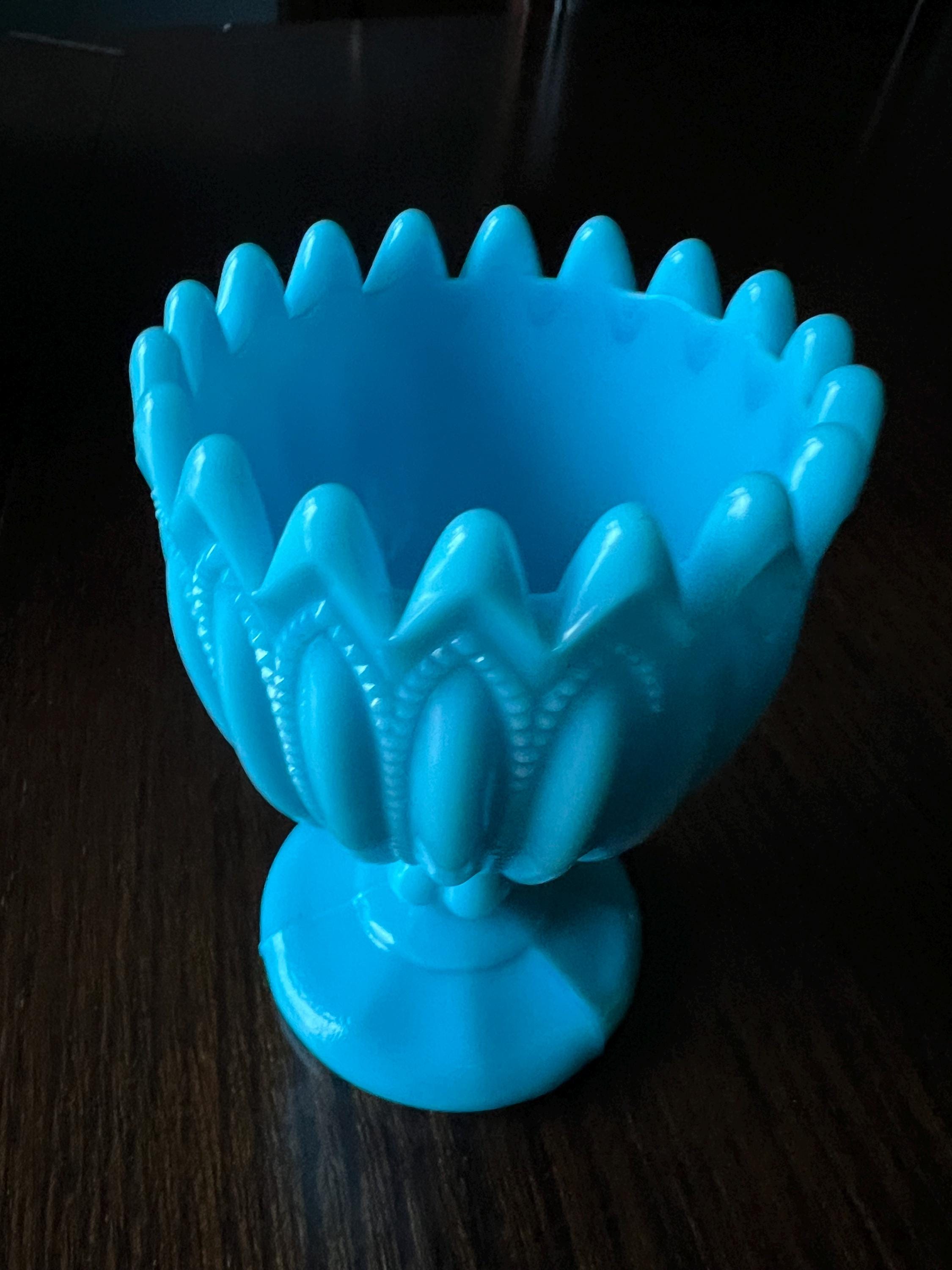 Portieux Vallerysthal French Opaline Blue - Etsy