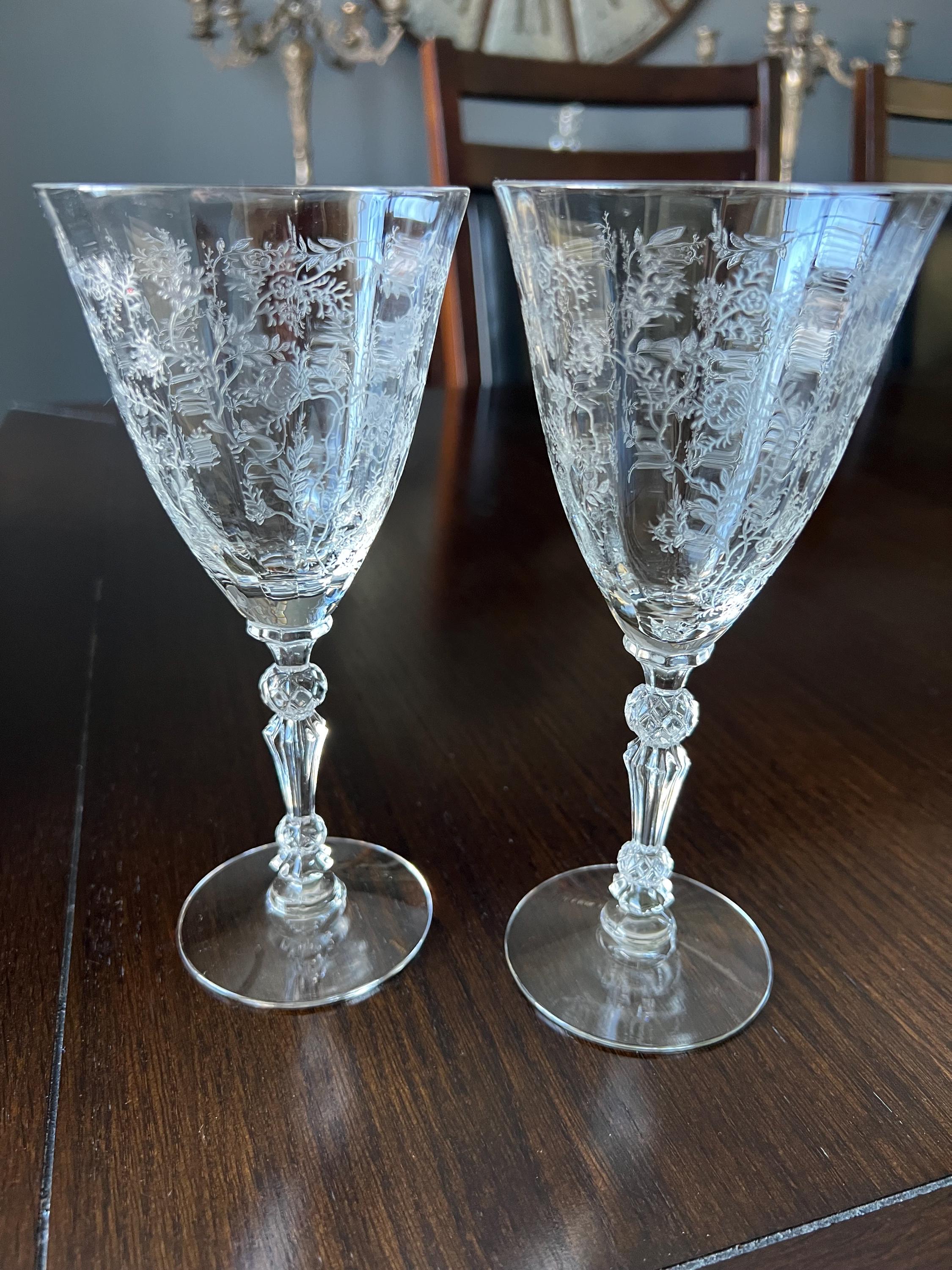 Vintage 1973 Wine Glass - Etsy