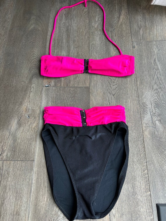 Awesome 80’s Two Piece High Waisted Bikini Swimsui