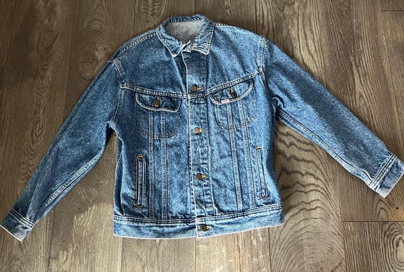 Vintage Lee 101-J Denim Trucker Jacket- Size 38 (no Tag) - Etsy