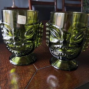 Vintage Tiki Glasses - Etsy