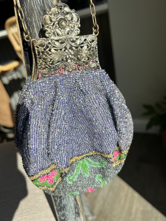 1920s Vintage Beaded Clutch