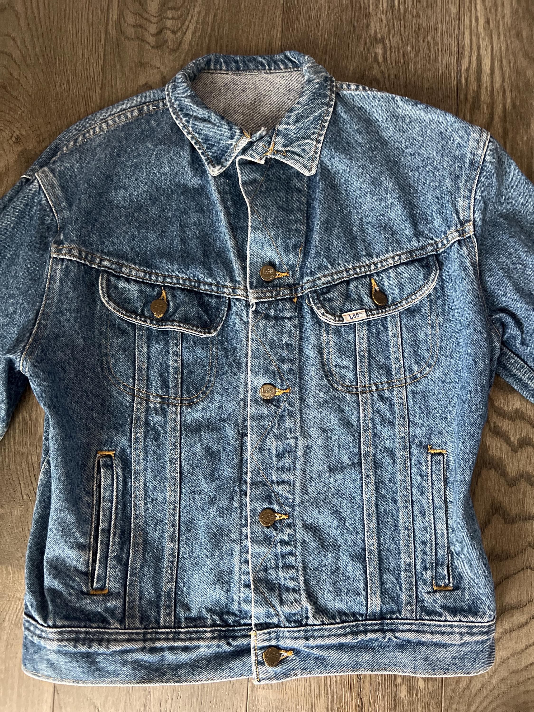 Vintage Lee 101-J Denim Trucker Jacket- Size 38 (no Tag) - Etsy