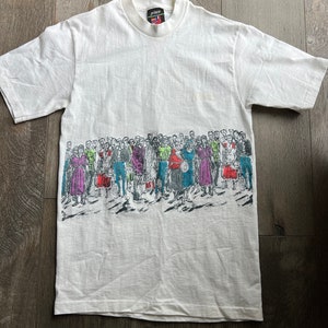 Vintage New Old Stock (NOS) 1980&#39;s Prince Tennis T-Shirt Size Small , Unisex