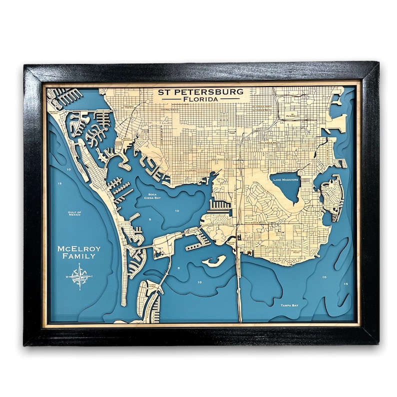 Custom Coastal 3D wood map, custom beach house map, Choose shops Your Custom Design, nautical map, coastal decor, nautical wall decor, wood map