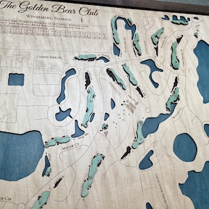 Custom Golf Course Map Any Golf - Il 300x300.5560172533 Dvzi