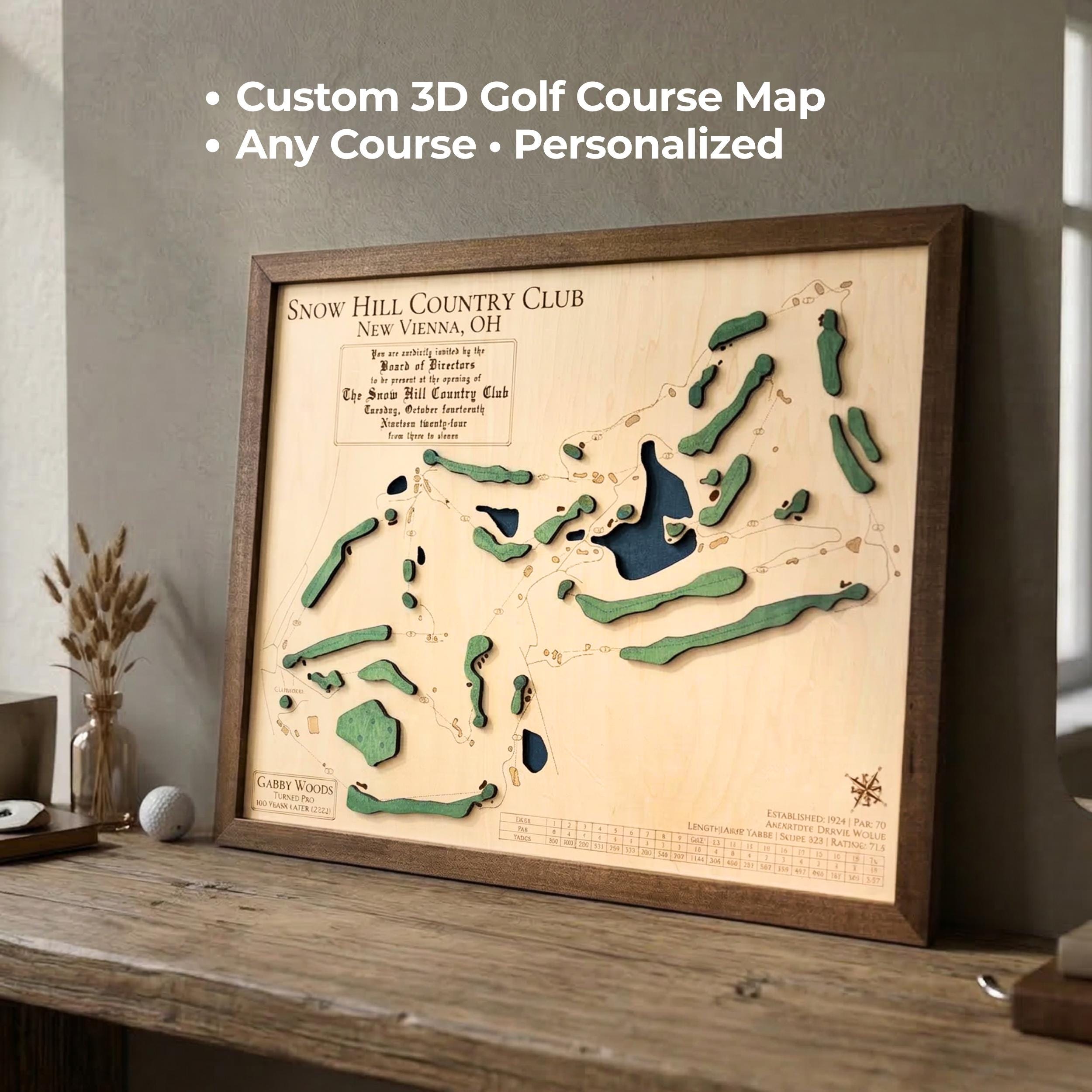 アンティーク 木製 ゴルフ看板 ディスプレイ Vintage Golf Course Sign - Etsy