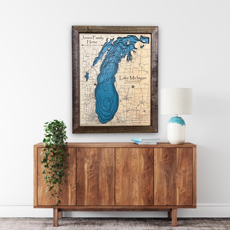Lake Michigan Map