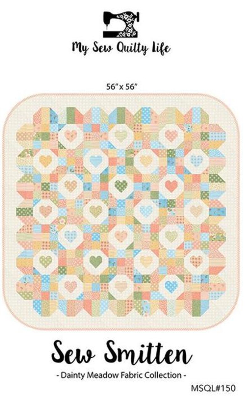 Sew Smitten Quilt KIT by My Sew Quilty Life - Etsy