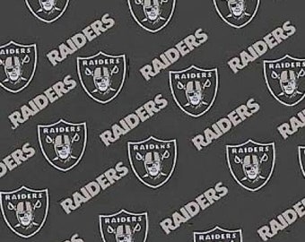 Las Vegas RAIDERS Fabric