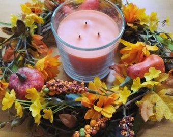 Autumn Candle Centerpiece