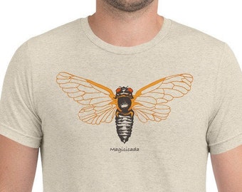 Camiseta manga curta cigarra