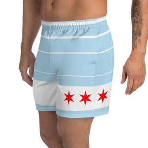Heren Chicago Vlag Shorts
